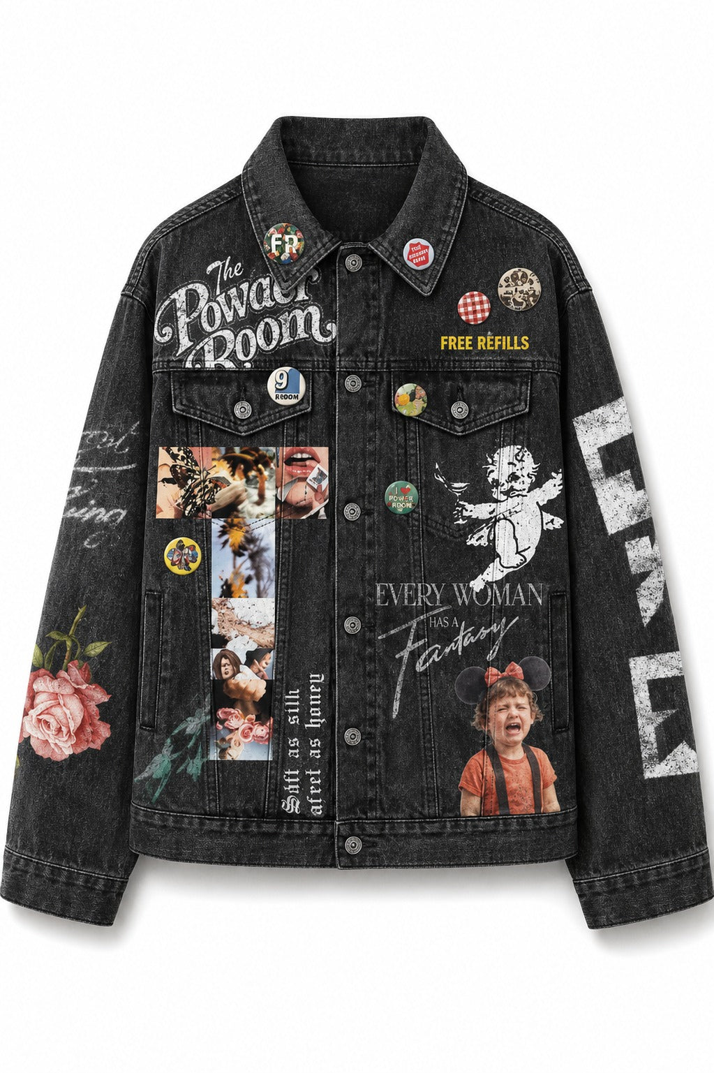 THE POWDER ROOM JACKET - Black