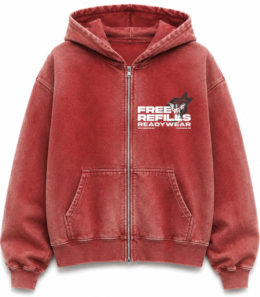 SUNDAY SERVICE HOODIE - Red