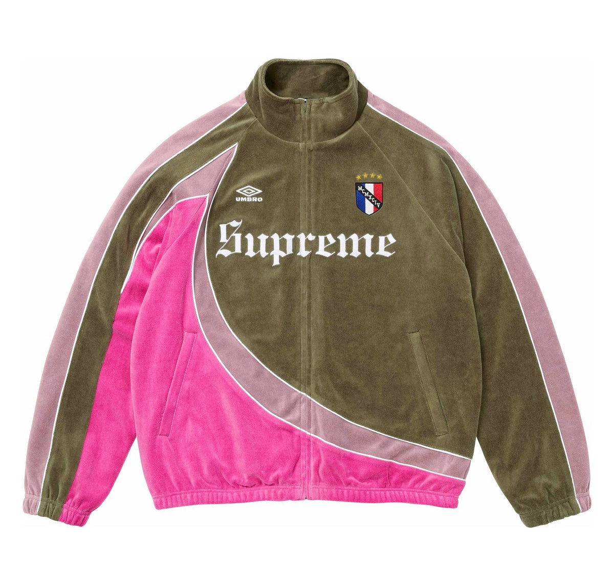 Supreme®/Umbro® Velour Track Jacket