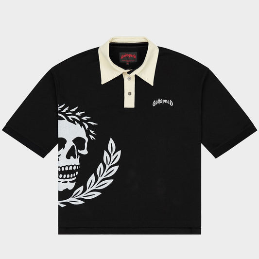 GOD SPEED Victor Oversized Crest Polo