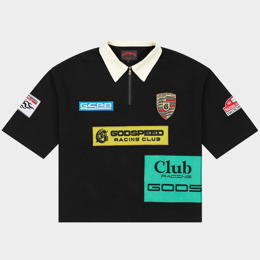 GODSPEED Grc Quarter Zip Short Sleeve Polo