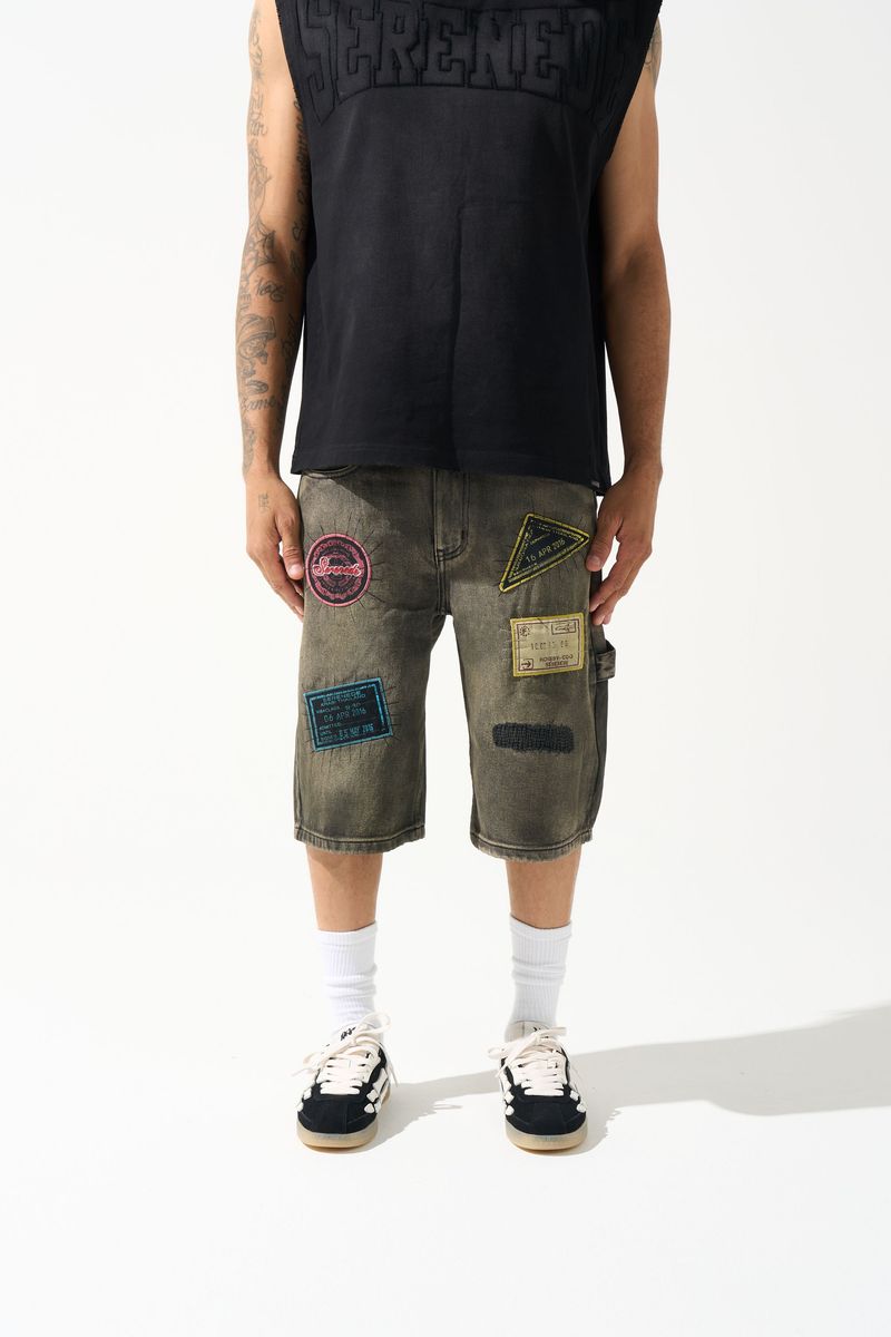 SERENEDE- PASSPORT Denim Shorts