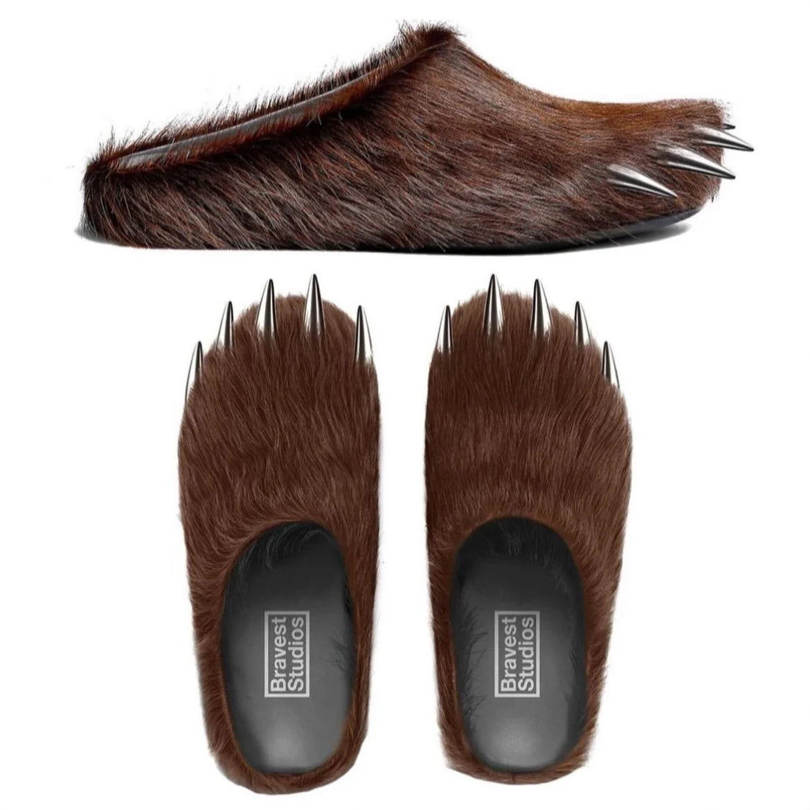 BROWN BEAR CLAW MULES