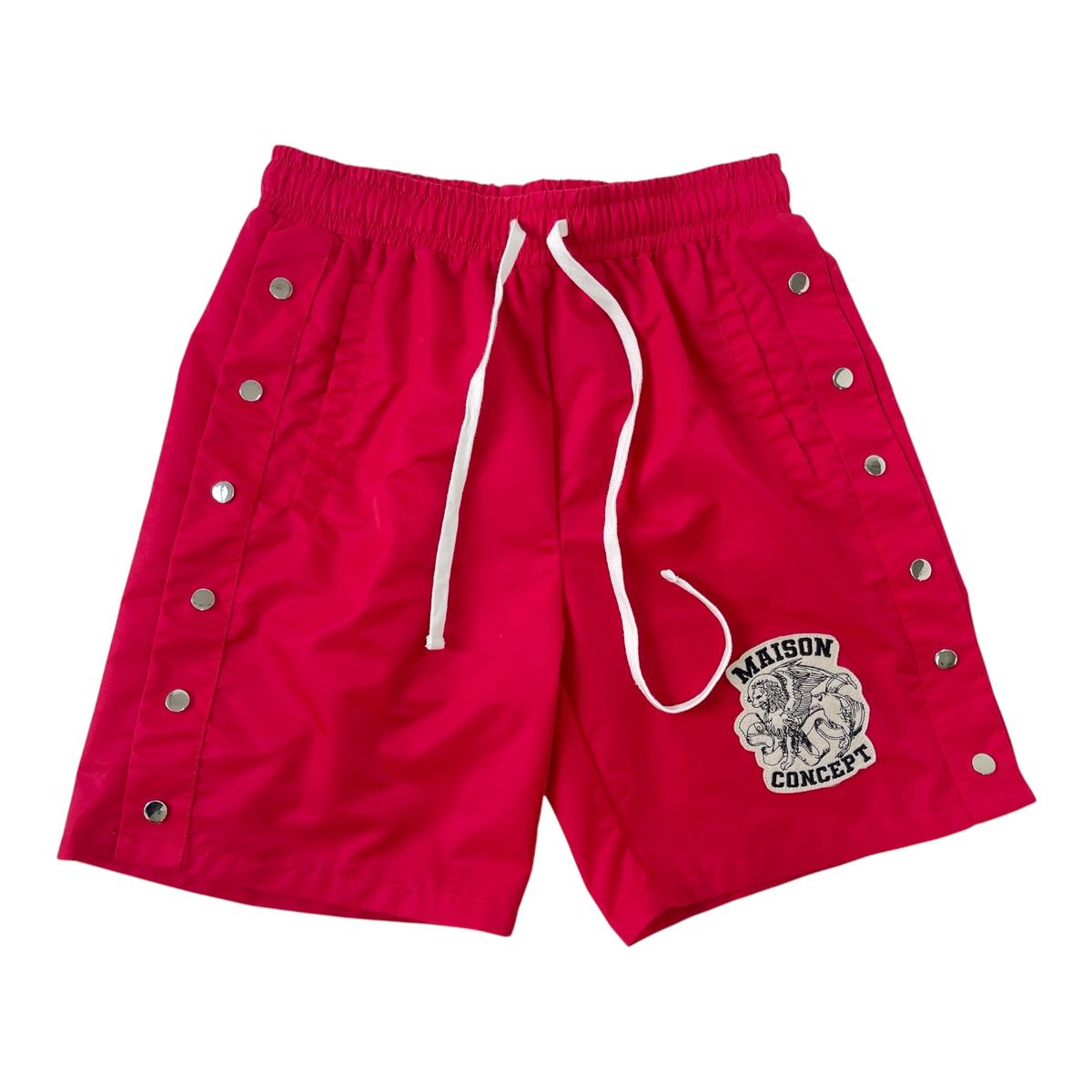 "Maison Con Shorts" Red