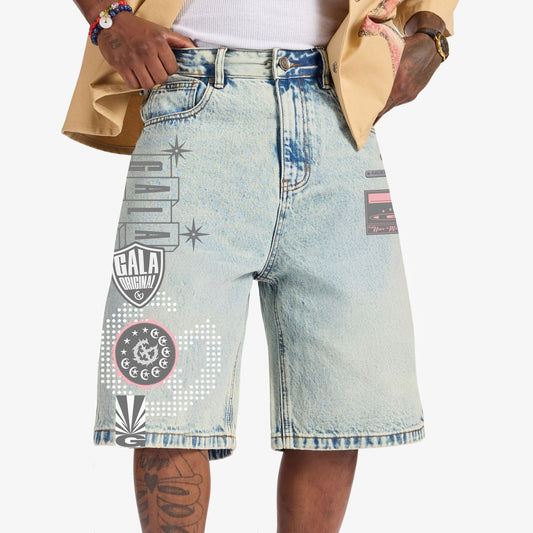 “MOONFALL” JORTS (LIGHT WASH)