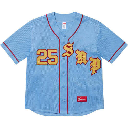 Supreme Old English Baseball Jersey