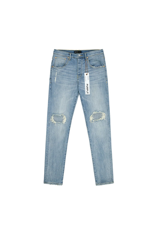 PURPLE DENIM-Light Indigo