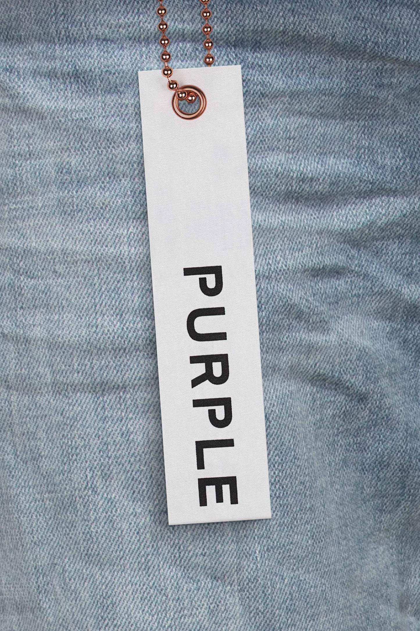 PURPLE DENIM-Light Indigo