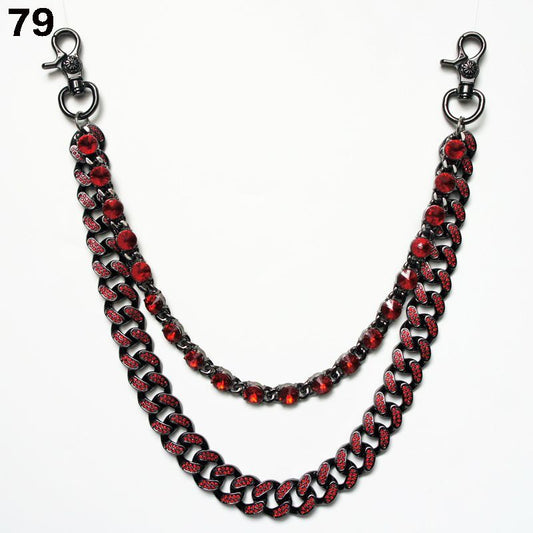 Black with Red
