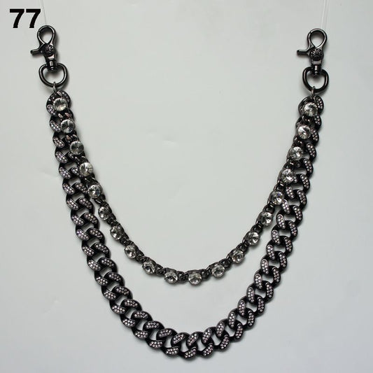 Black with Silver