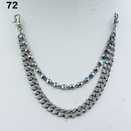 Silver with Multi Stone