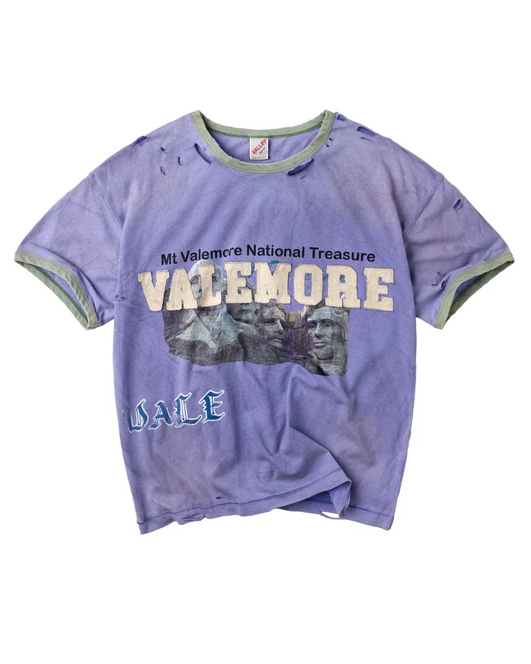VALE FOREVER CAMP RINGER TEE LAKE PURPLE