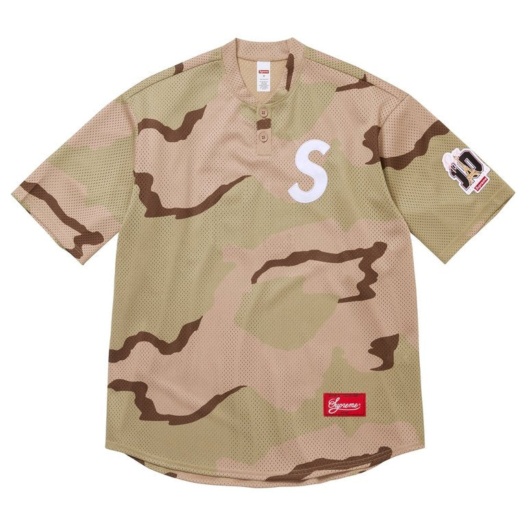 Shop S Logo Baseball Henley