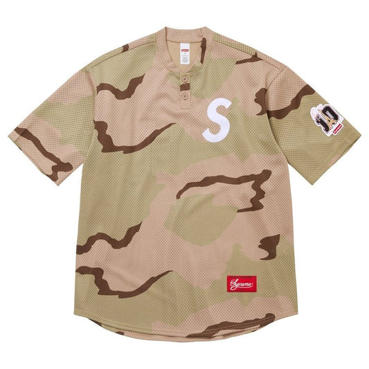 Shop S Logo Baseball Henley