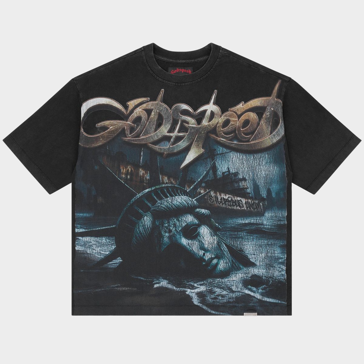Liberty Ruins T-Shirt-God Speed
