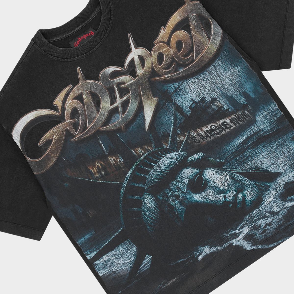 Liberty Ruins T-Shirt-God Speed