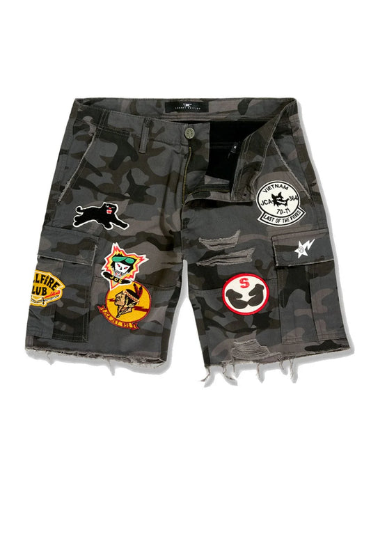 RETRO - WAR ANGEL CARGO SHORTS