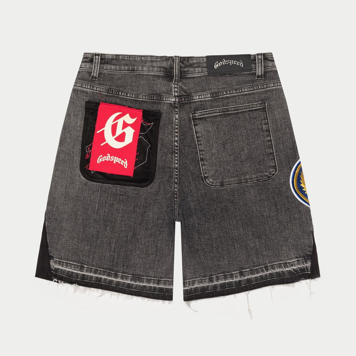 Godspeed Patchwork Denim Shorts V2