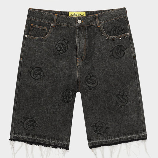 God Speed- Infinity Shorts (Black Wash)