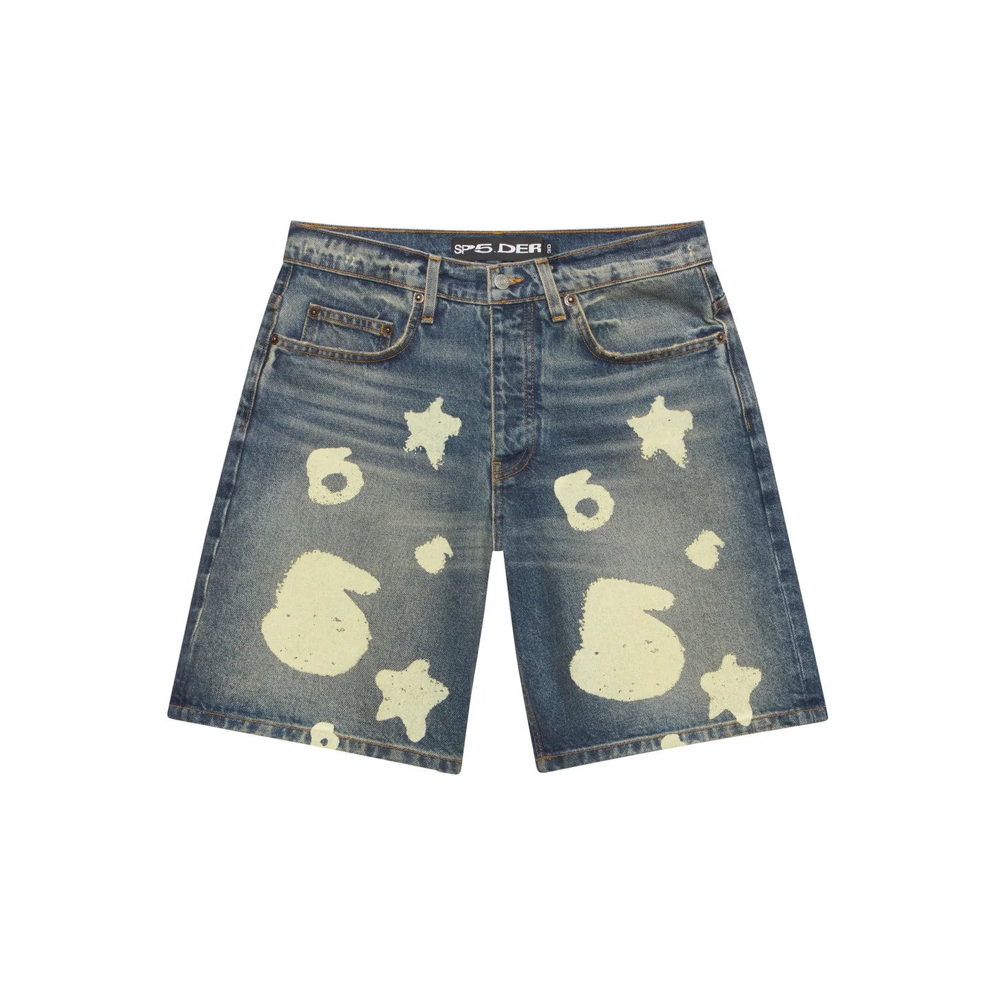 Spider-BELUGA DENIM SHORT