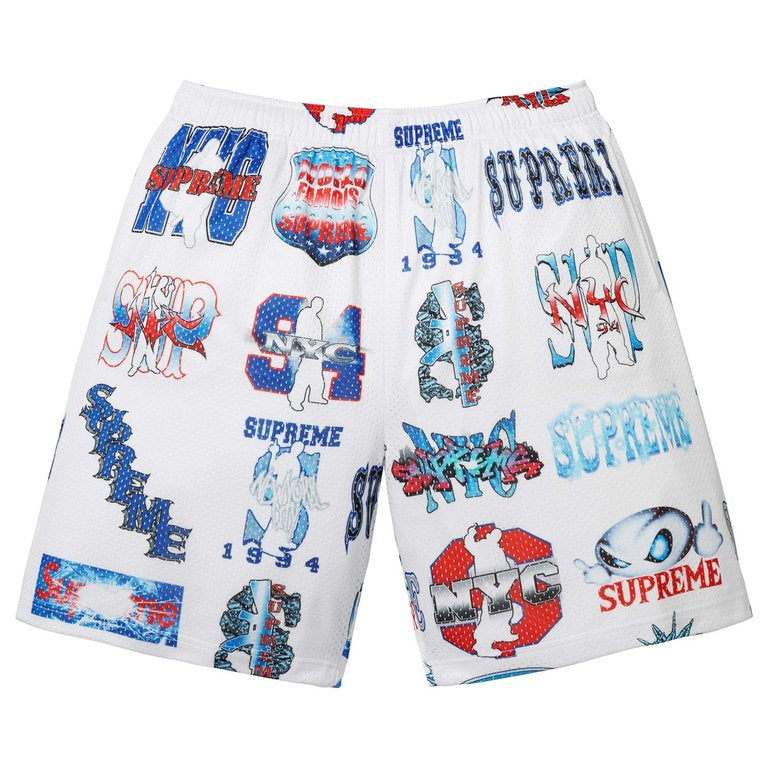Supreme-flash mesh short