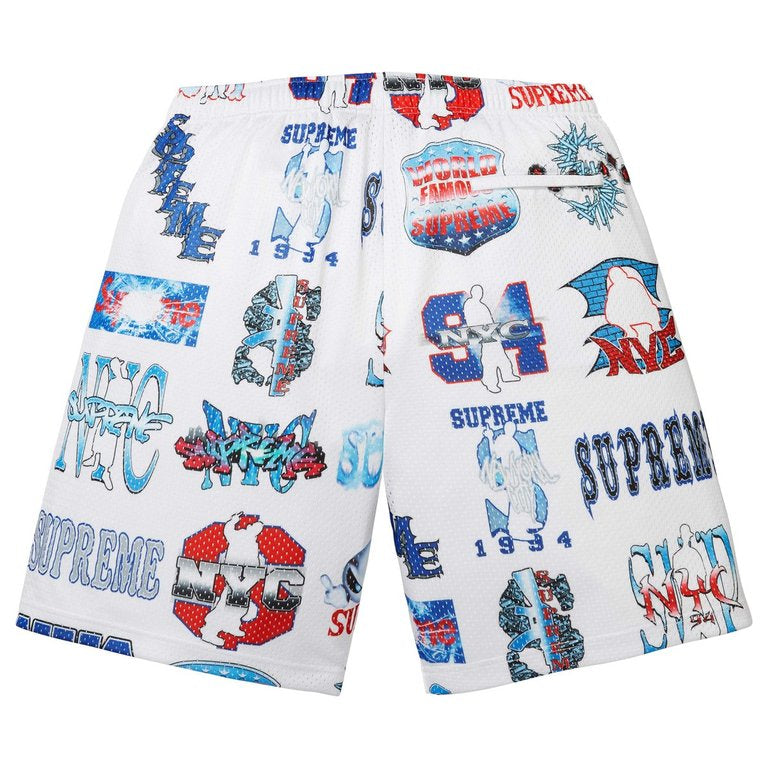 Supreme-flash mesh short