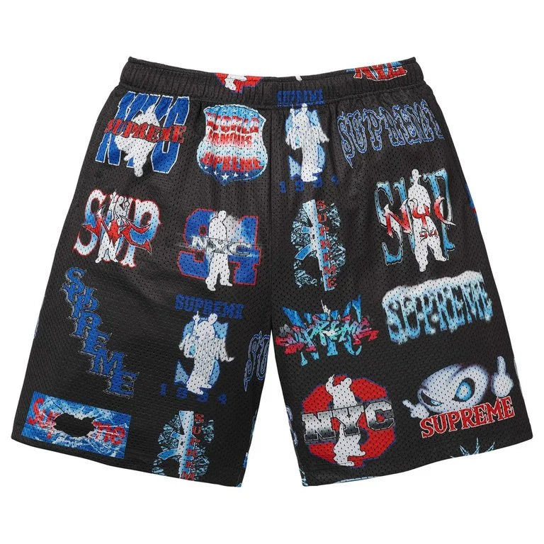 Supreme-flash mesh short