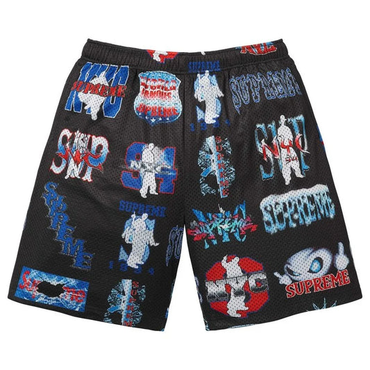 Supreme-flash mesh short