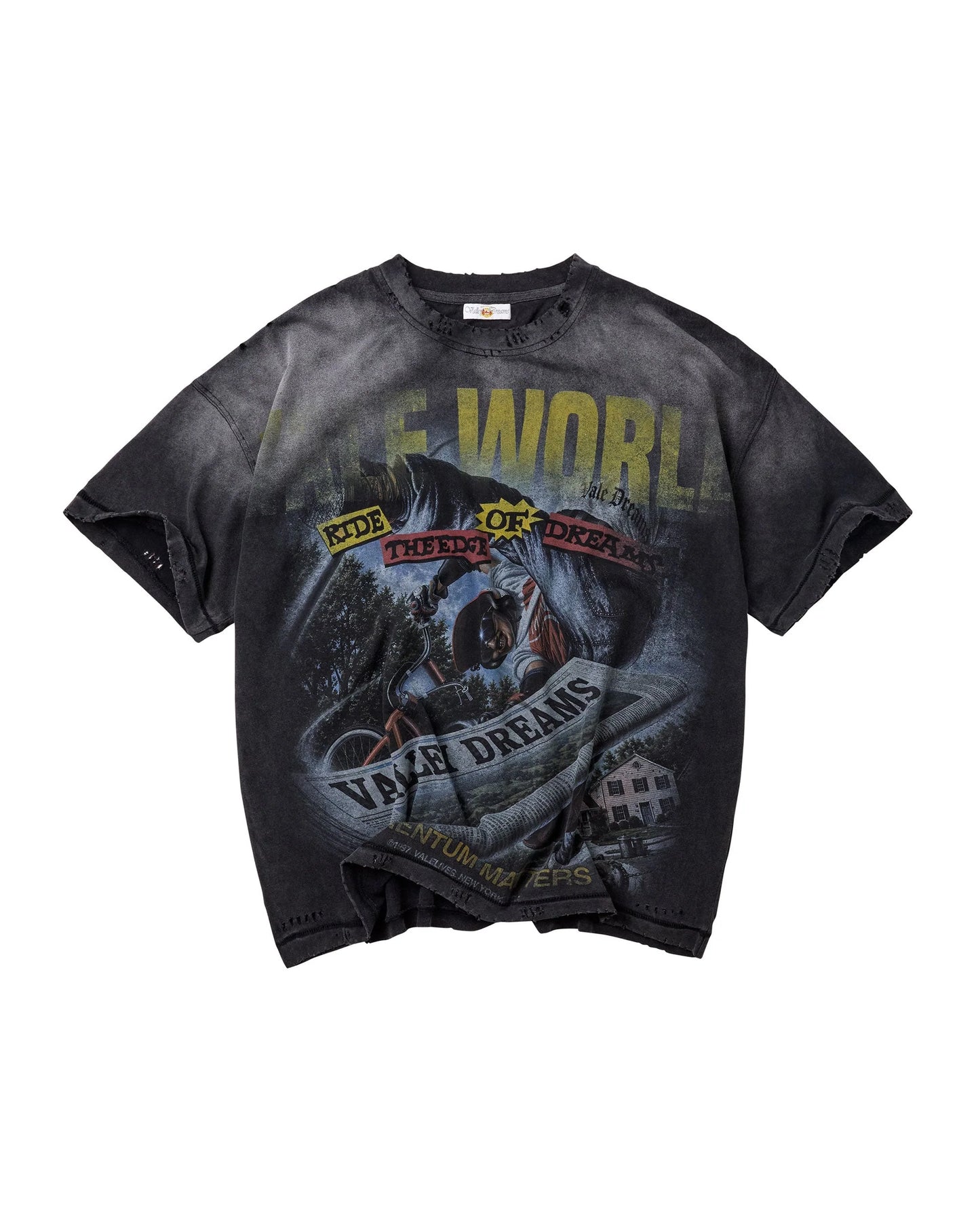 VALE-NEWSPAPER TEE