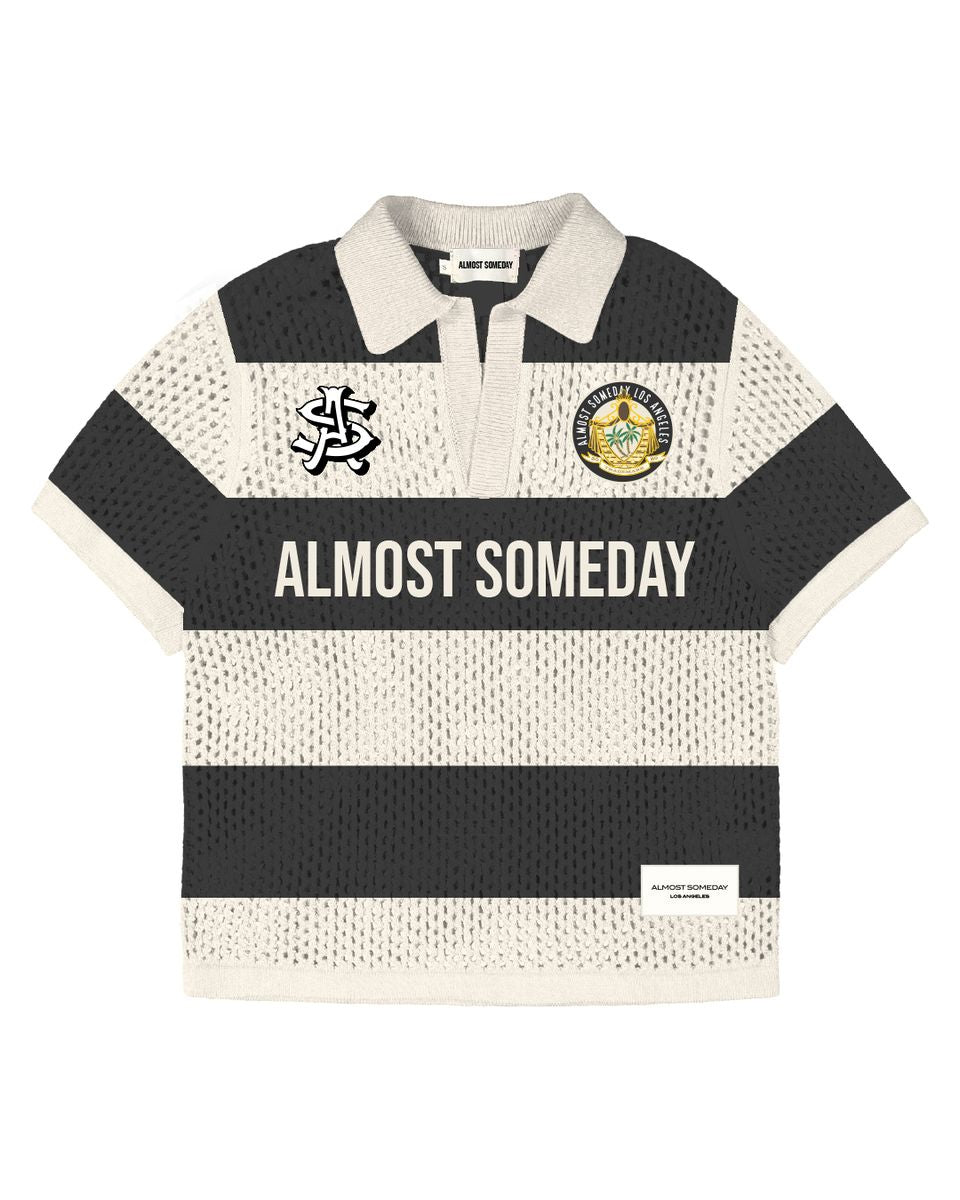 Crochet Knit Polo