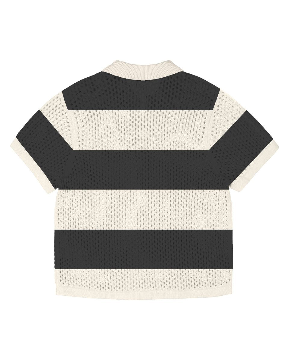Crochet Knit Polo