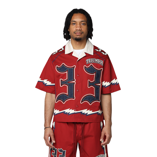 SMOKE RISE-TRIUMPH S/S WOVEN SHIRT