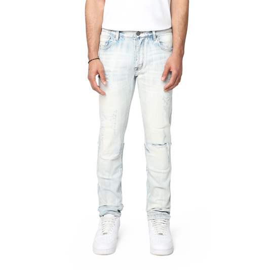 SMOKE RISE-VINTAGE WASHED JEANS
