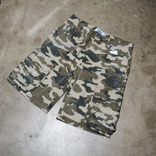 CREATIVE'' GREEN CAMO CARGO