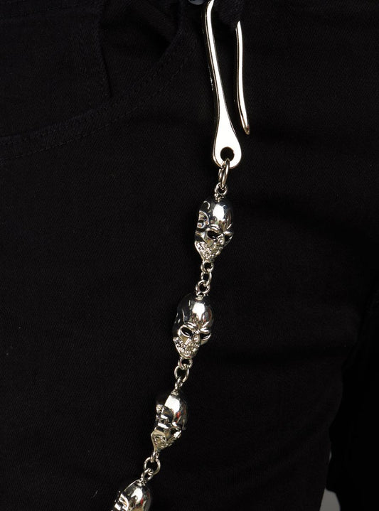 Politics Chain - Skulls - Silver