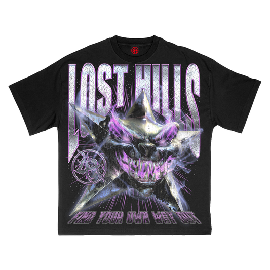Lost Hills tee- Purple