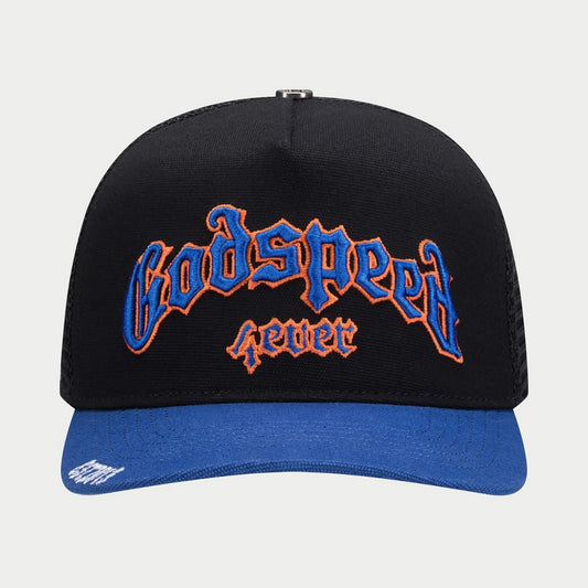GS FOREVER TRUCKER HAT (Black/Blue/Orange) BOOM
