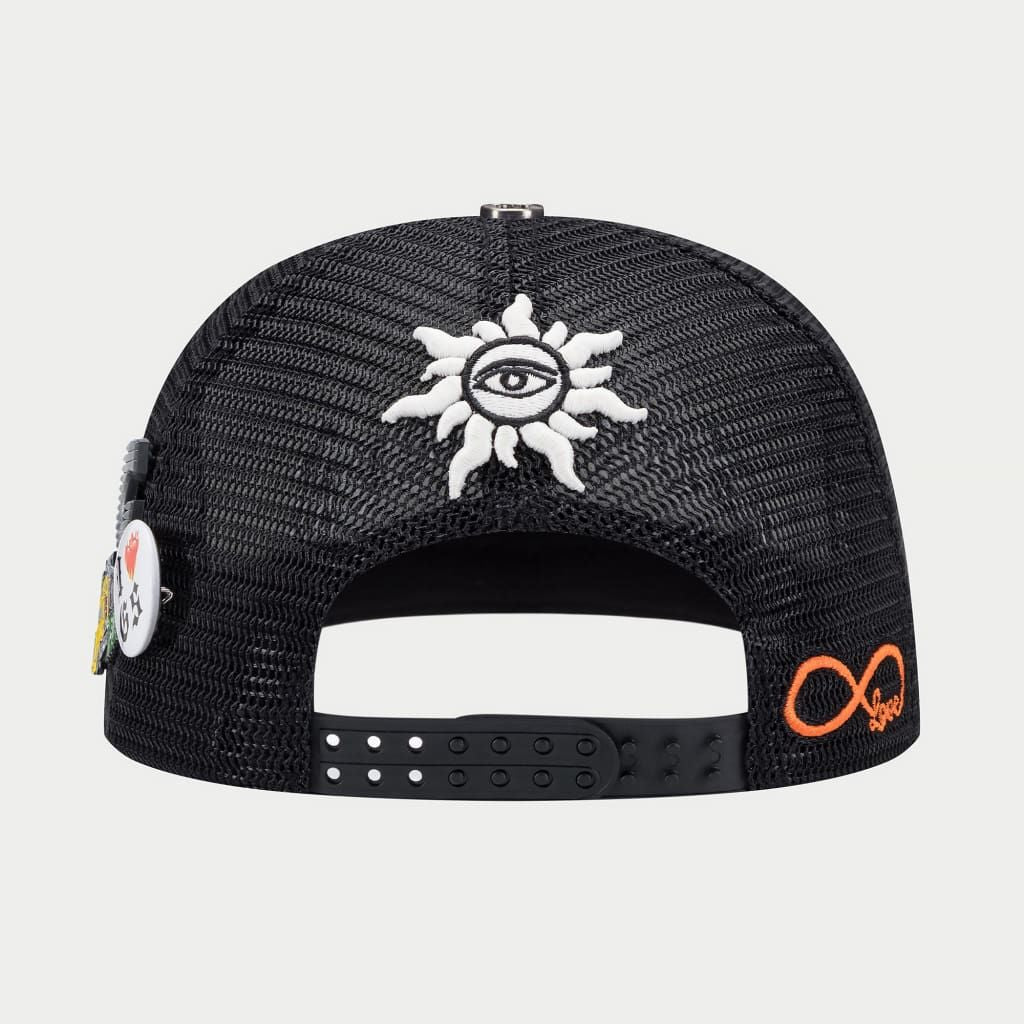 GS FOREVER TRUCKER HAT (Black/Blue/Orange) BOOM