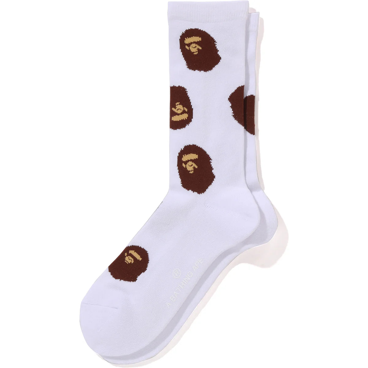 APE HEAD PATTERN SOCKS MENS