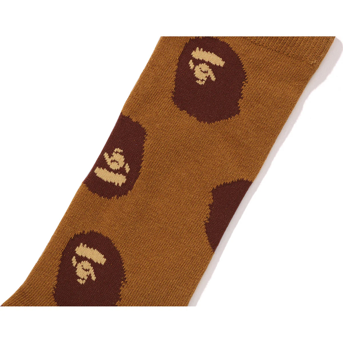 APE HEAD PATTERN SOCKS MENS