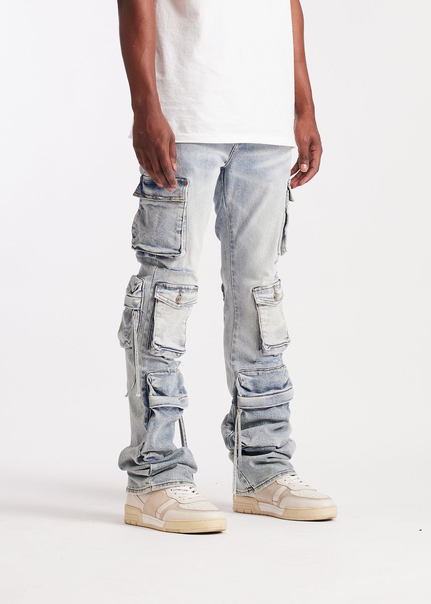 Hawk Cargo Denim (Blue)