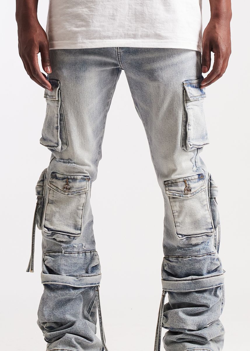 Hawk Cargo Denim (Blue)