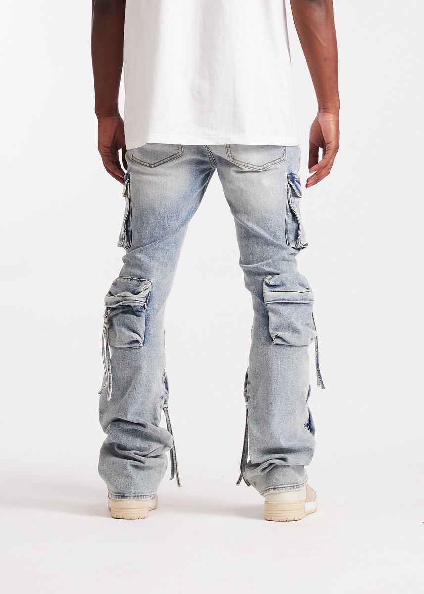 Hawk Cargo Denim (Blue)
