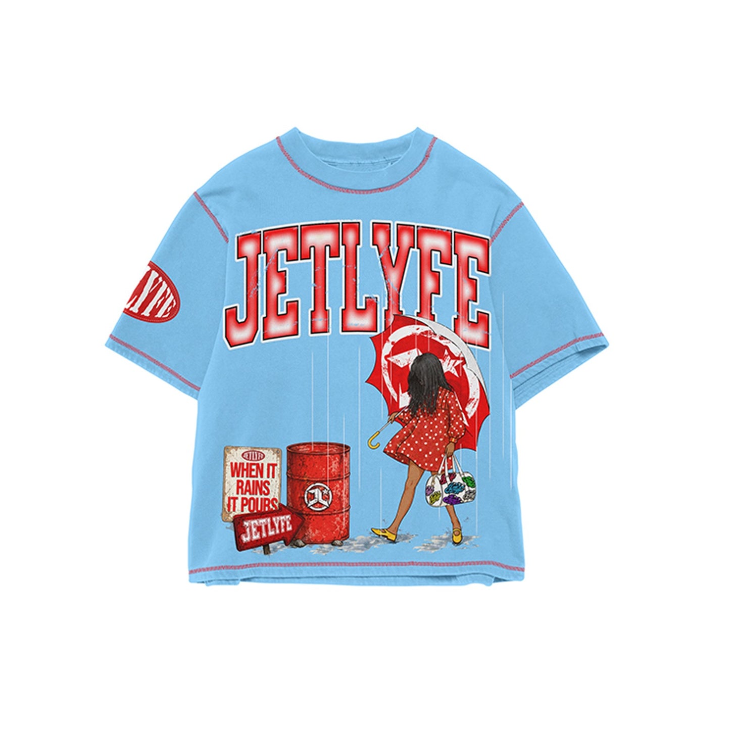 JL: WIRIP TEE BLU