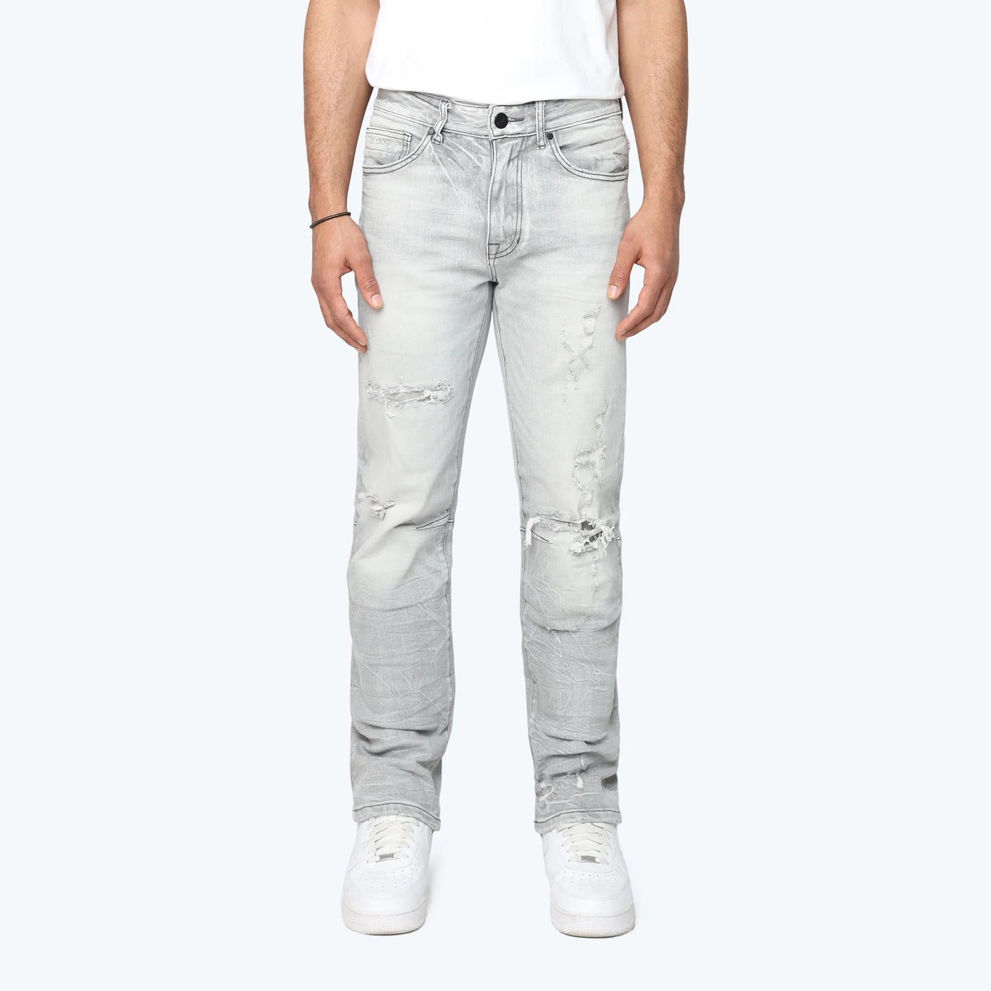HEAVY WHISKER EFFECT JEANS