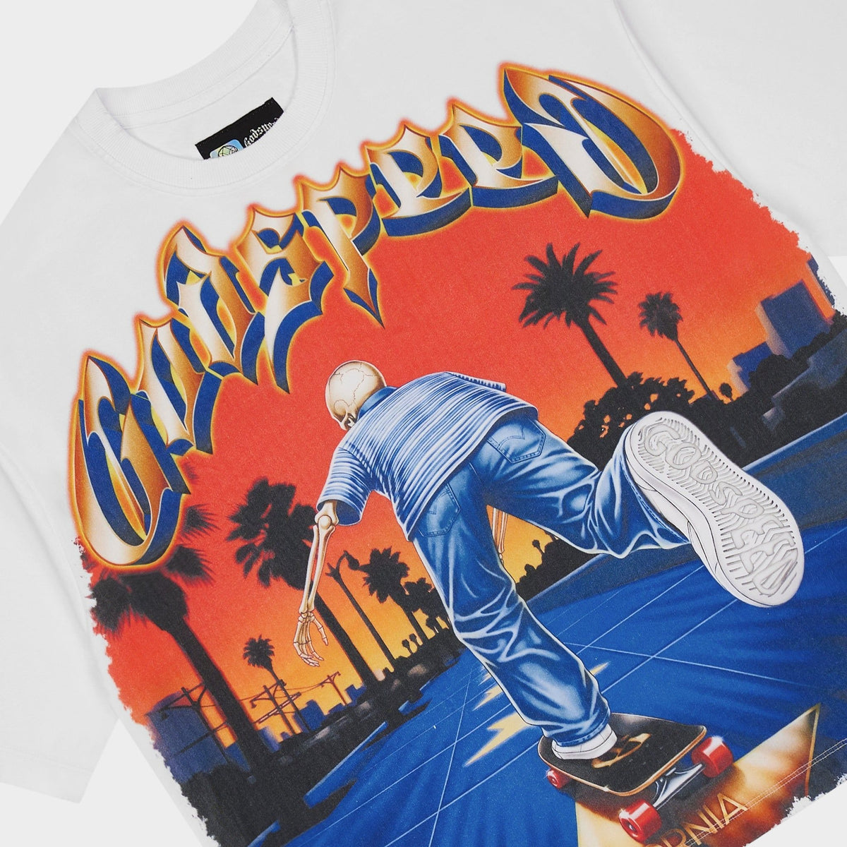 Kick Push T-shirt (White)