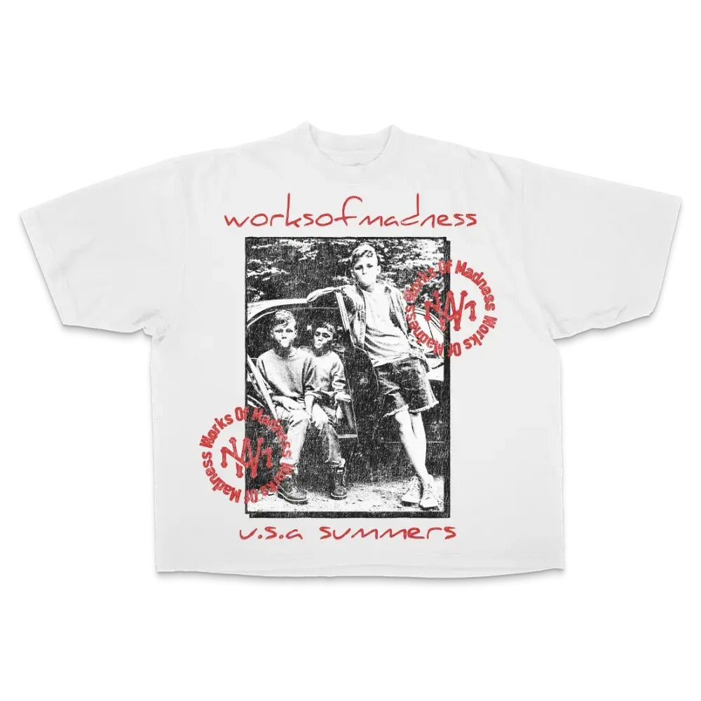 Mad Summers Drop Tee - White