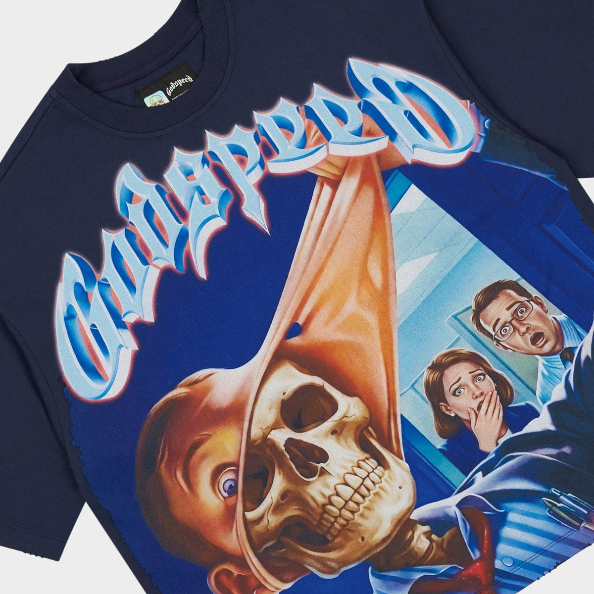 Mask Off T-shirt (Navy)