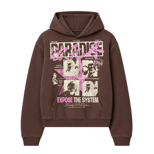 Broken Melodies Hoodie - Brown