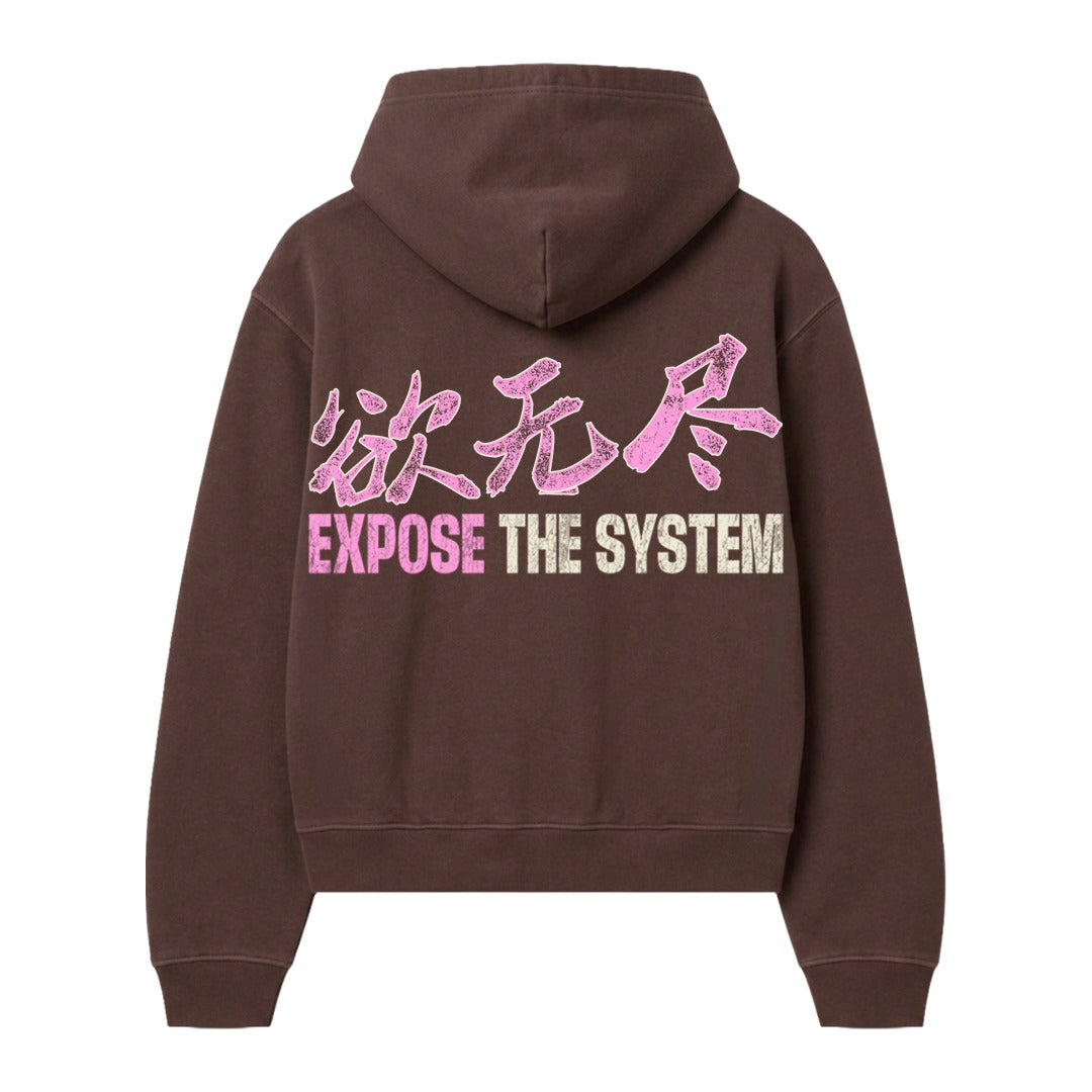 Broken Melodies Hoodie - Brown